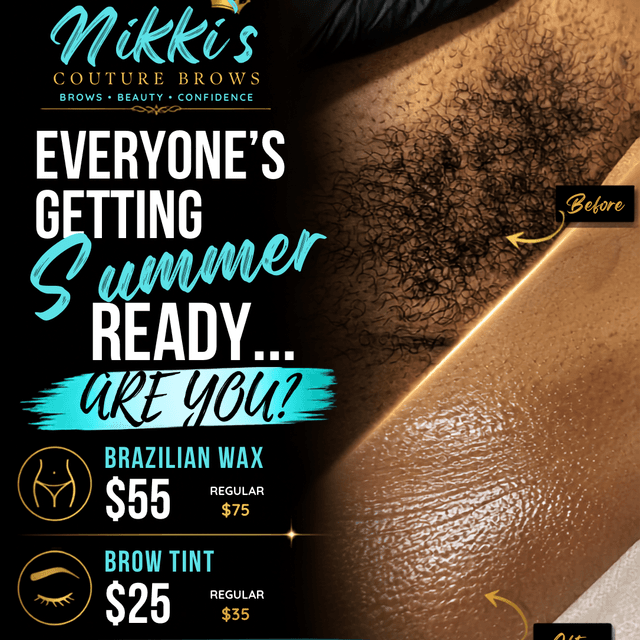 Summer Ready☀️ BROWS at Nikki's Couture Brows + Wax Salon Suites in Linthicum, MD